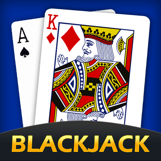 Mesa de blackjack con cartas As y Rey formando blackjack perfecto