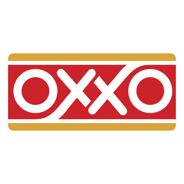 Logo de OXXO para pagos en efectivo en tiendas de conveniencia